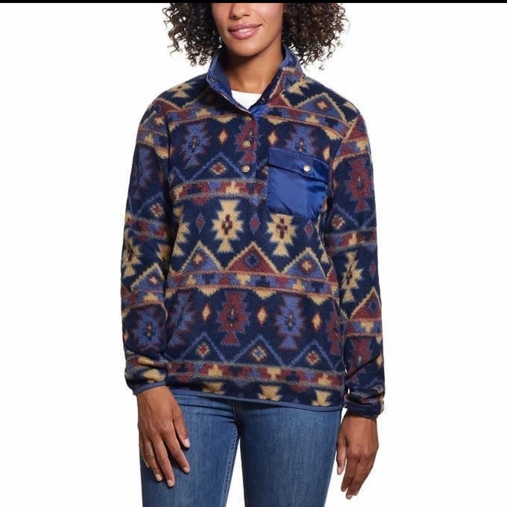 Women’s vintage waterproof pullover